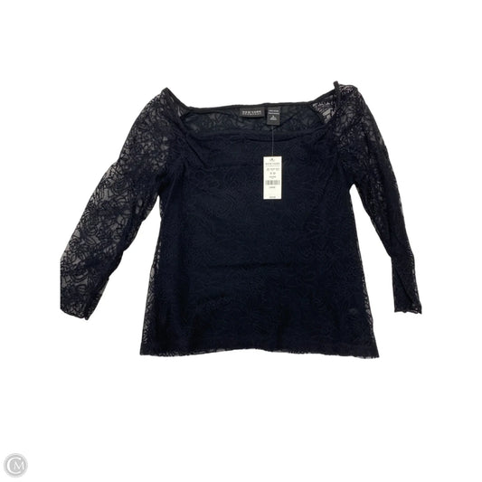 Top Long Sleeve By New York And Co In Black, Size: L
