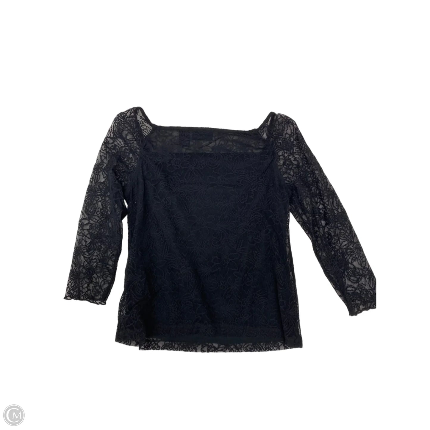 Top Long Sleeve By New York And Co In Black, Size: L