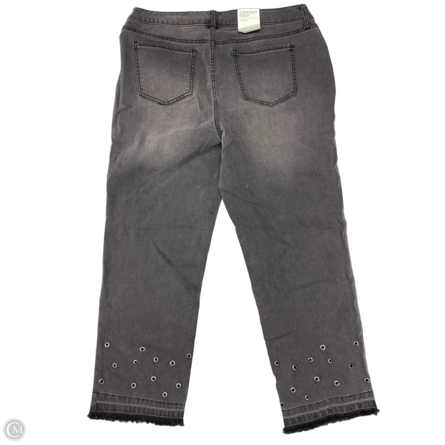 Jeans Cropped By Style And Company In Black, Size: 12