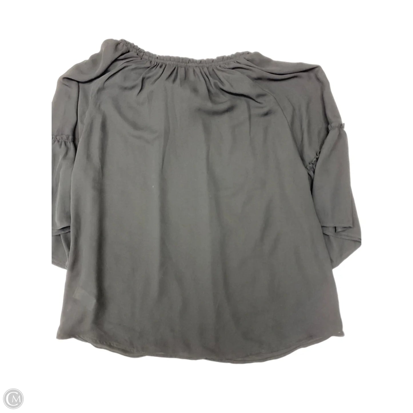 Blouse Short Sleeve By Counterparts In Black, Size: Xl