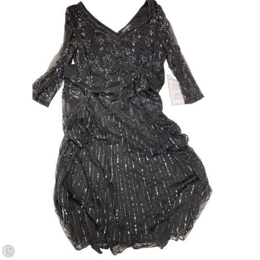 Dress Party Long By Romans In Black, Size: 2x
