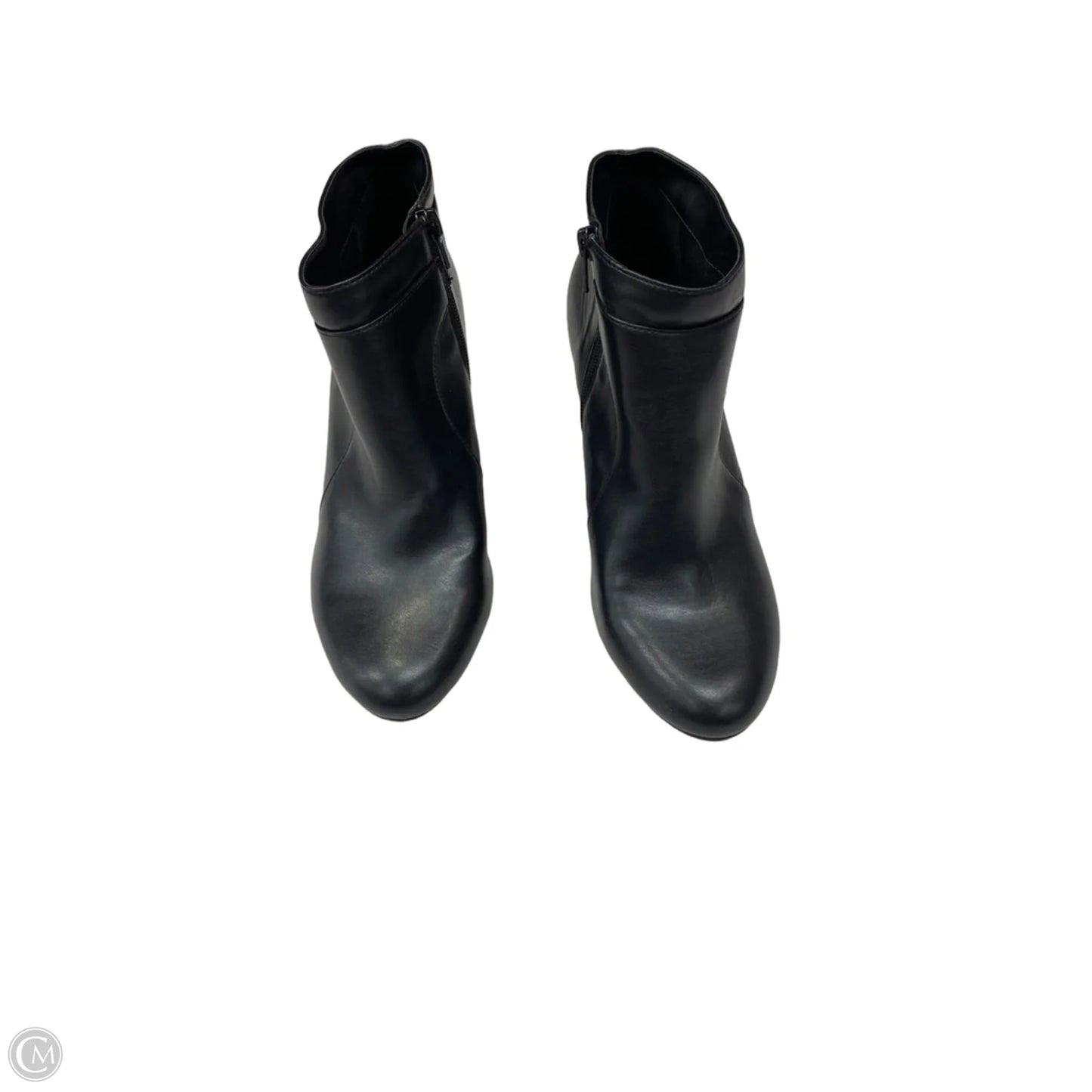 Boots Ankle Heels By Bandolino In Black, Size: 9