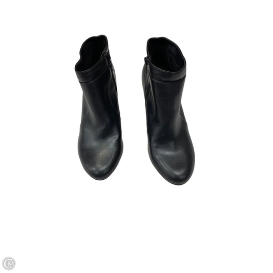 Boots Ankle Heels By Bandolino In Black, Size: 9