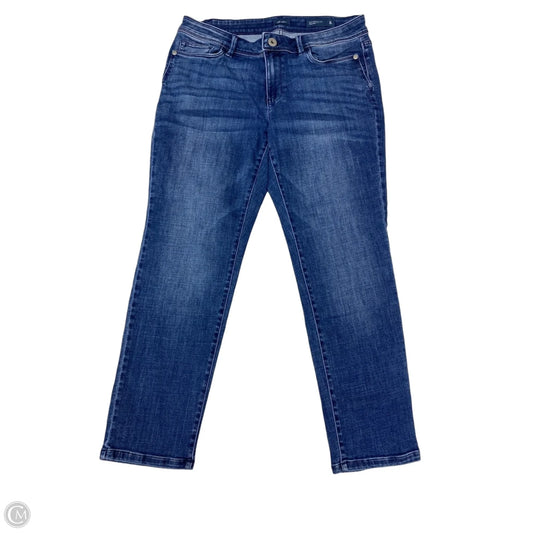 Jeans Skinny By J. Jill In Blue Denim, Size: 8p