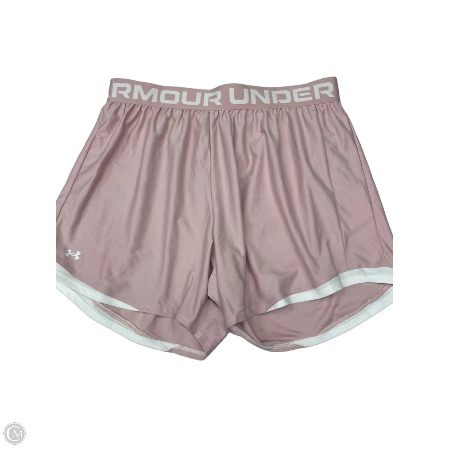 Athletic Shorts By Under Armour In Pink, Size: 1x