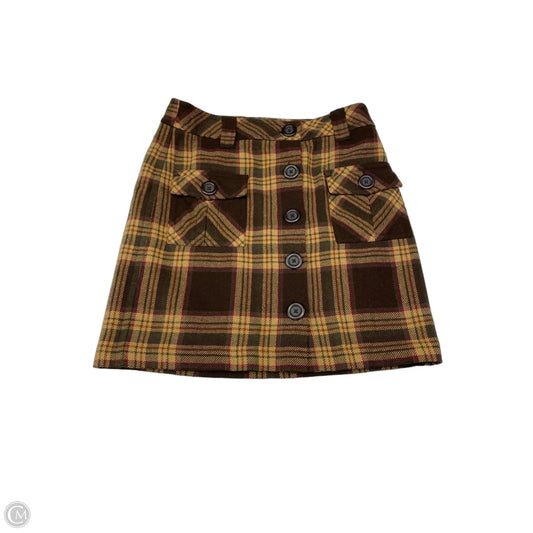 Skirt Mini & Short By Loft In Brown, Size: 6