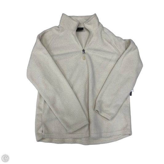 Coat Faux Fur & Sherpa By Clothes Mentor In Cream, Size: M