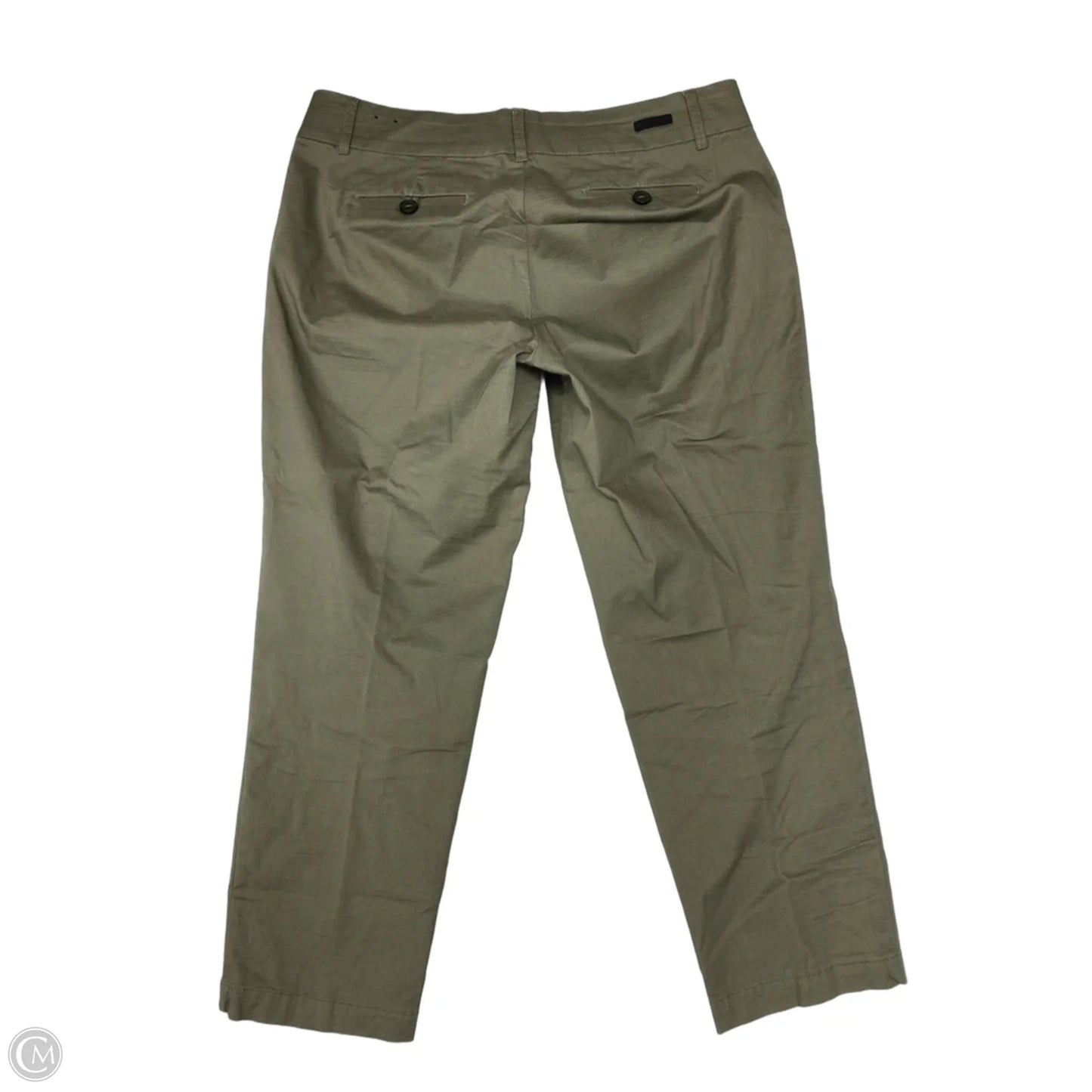 Pants Cropped By Kut In Green, Size: 10