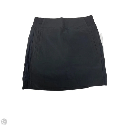 Athletic Skort By Athleta In Black, Size: Xs