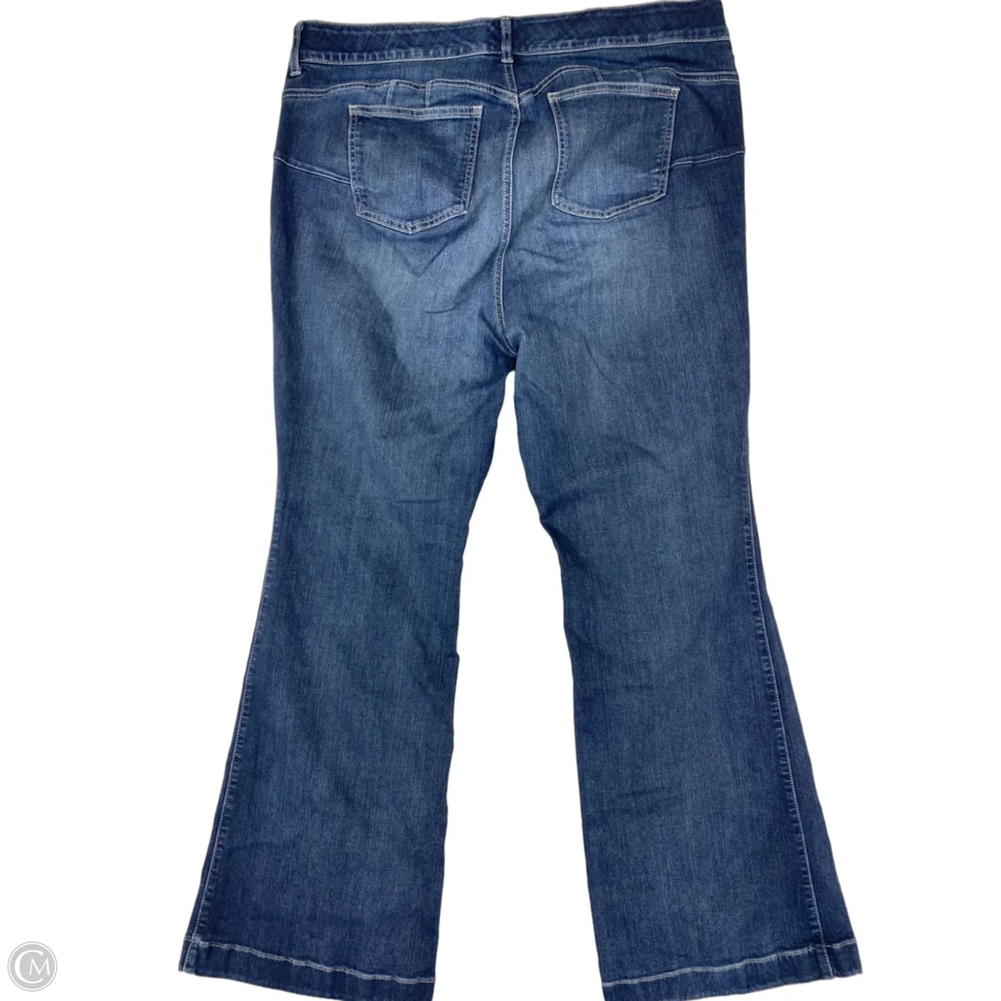 Jeans Wide Leg By Torrid In Blue Denim, Size: 22