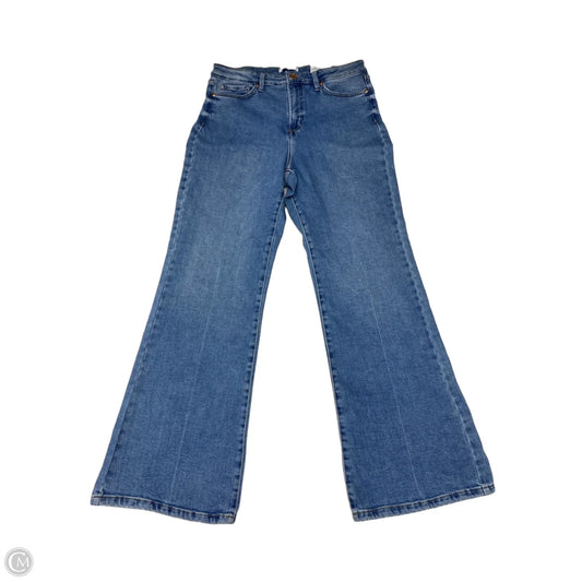 Jeans Wide Leg By Lc Lauren Conrad In Blue Denim, Size: 14