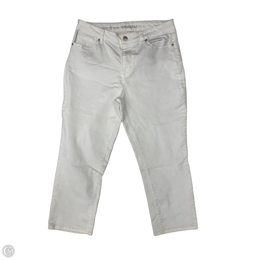 Capris By Westport In White, Size: 8