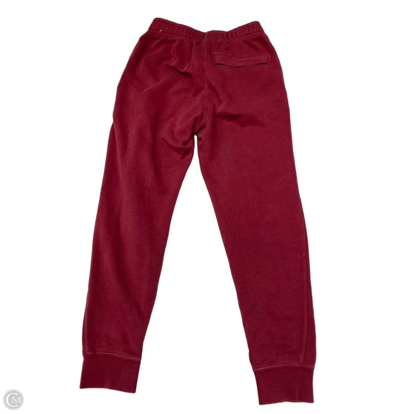 Athletic Pants By Nike In Maroon, Size: Xs