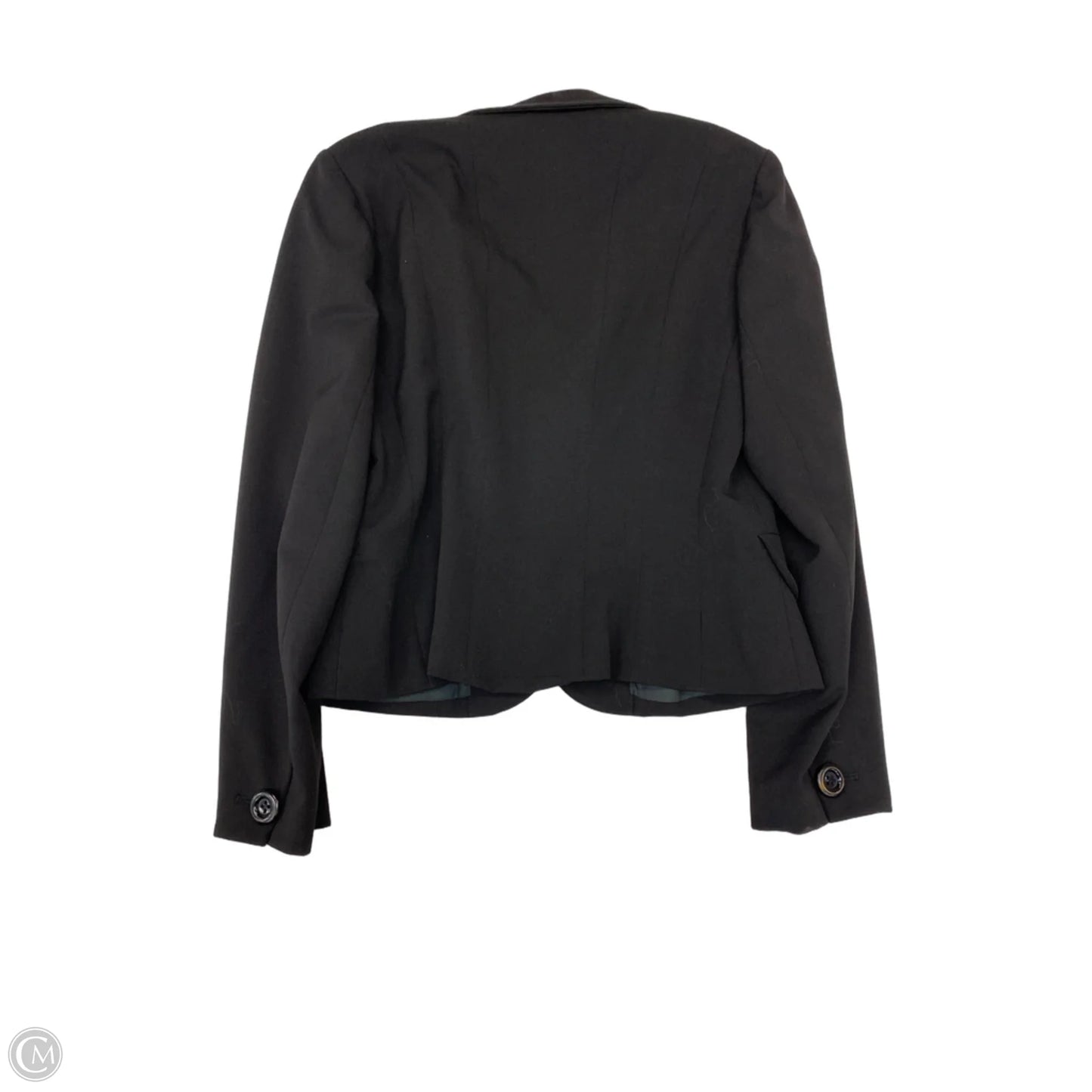 Blazer By Clothes Mentor In Black, Size: M