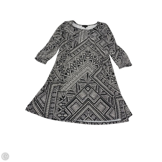 Dress Work By Ab Studio In Black & White, Size: L