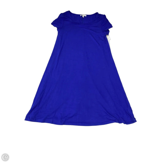 Dress Casual Midi By Chaus In Blue, Size: L