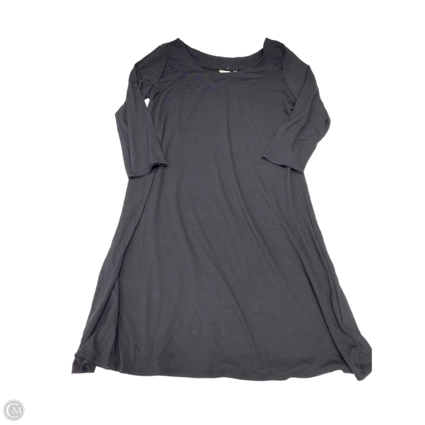 Dress Casual Midi By Clothes Mentor In Black, Size: Xl