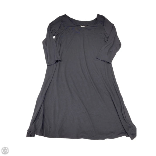 Dress Casual Midi By Clothes Mentor In Black, Size: Xl