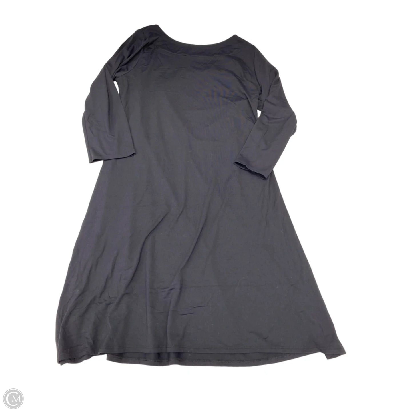 Dress Casual Midi By Clothes Mentor In Black, Size: Xl
