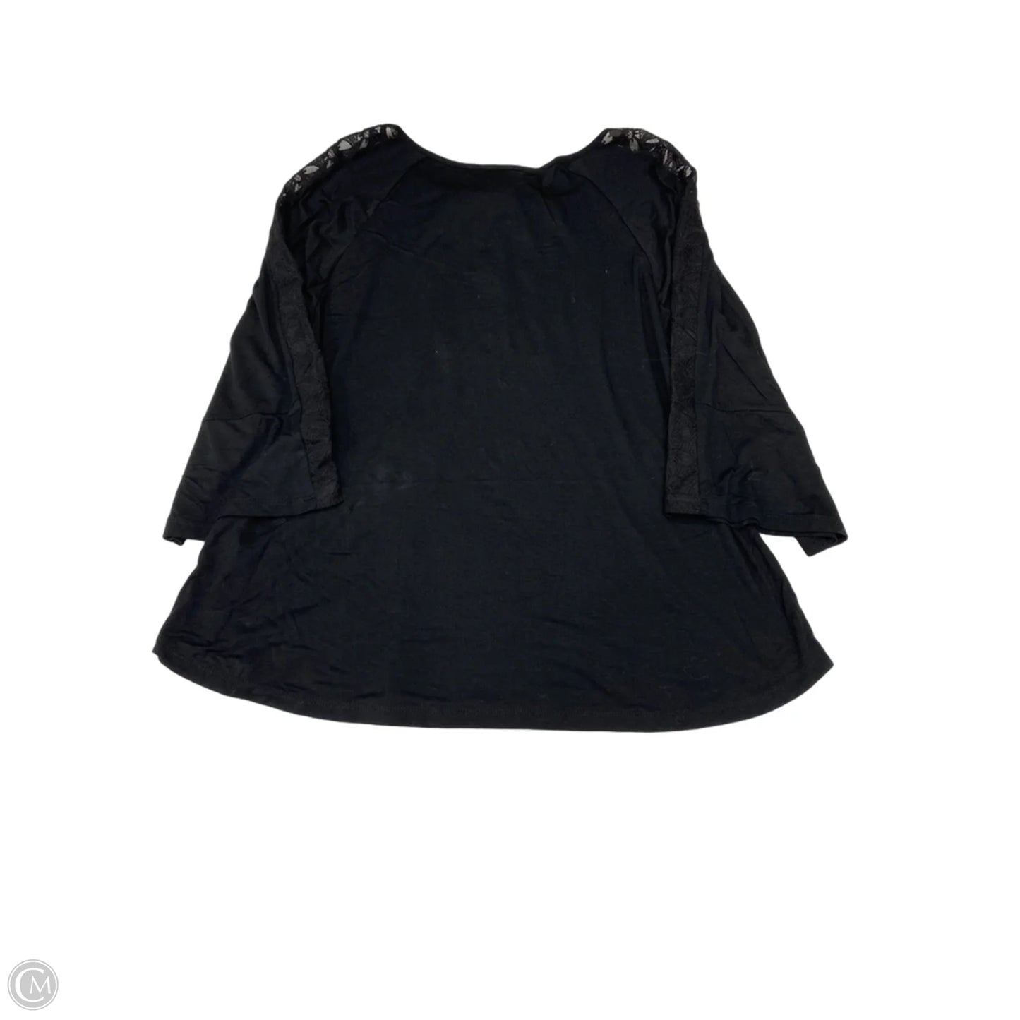 Blouse Long Sleeve By Dear Scarlett In Blue, Size: M