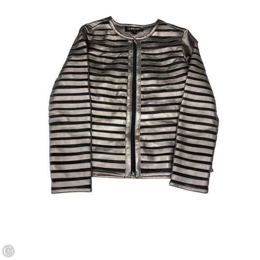 Jacket Other By Clothes Mentor In Silver, Size: S
