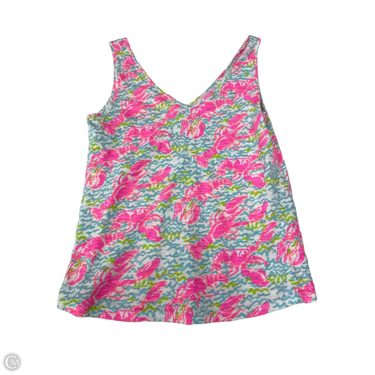 Tank Top Designer By Lilly Pulitzer In Pink, Size: S