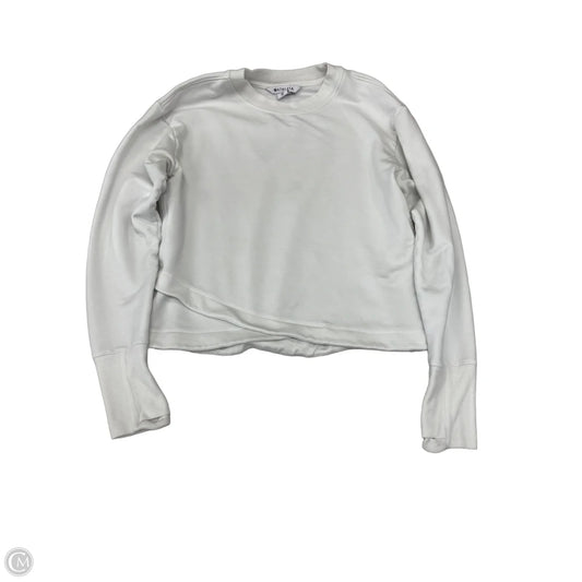 Sweatshirt Crewneck By Athleta In White, Size: Xs
