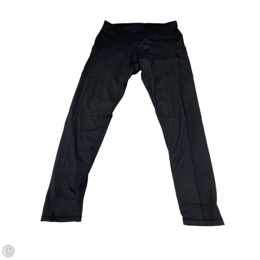 Athletic Leggings By Clothes Mentor In Black, Size: Xl