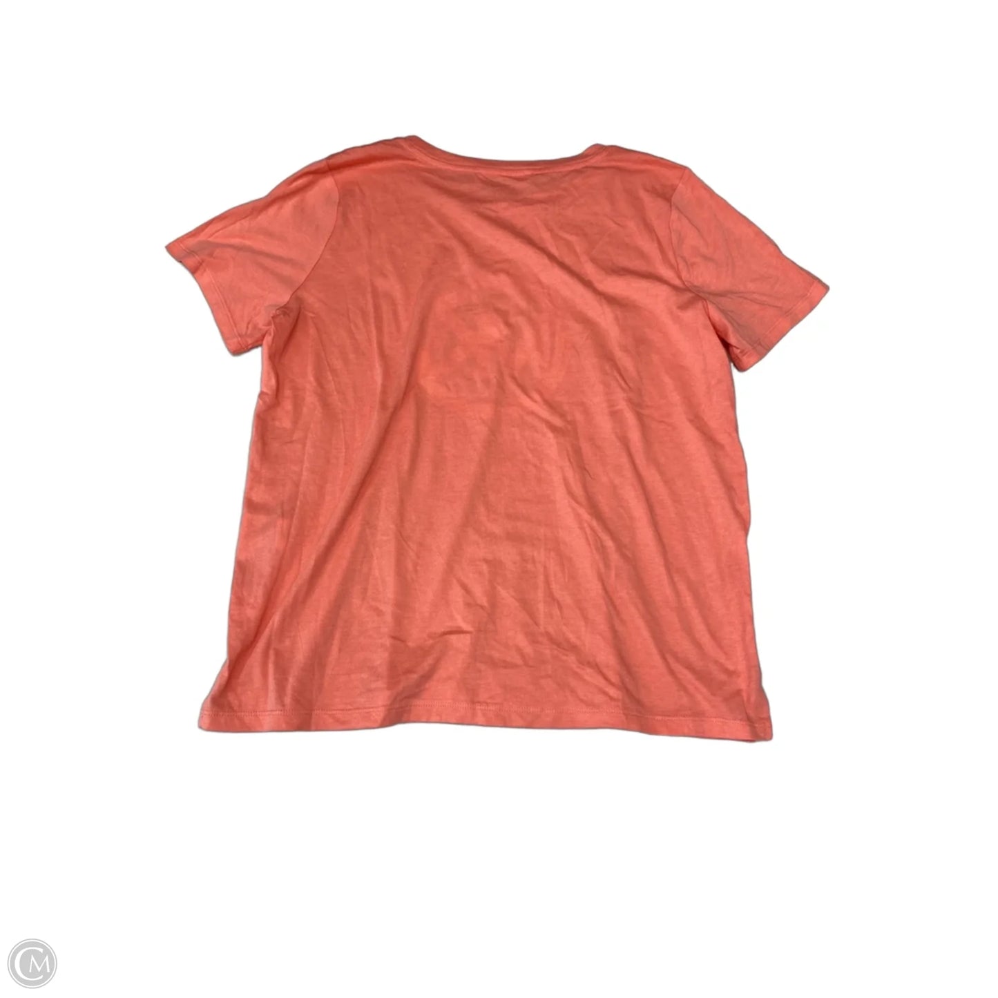 Top Short Sleeve Designer By Michael Kors In Pink, Size: L