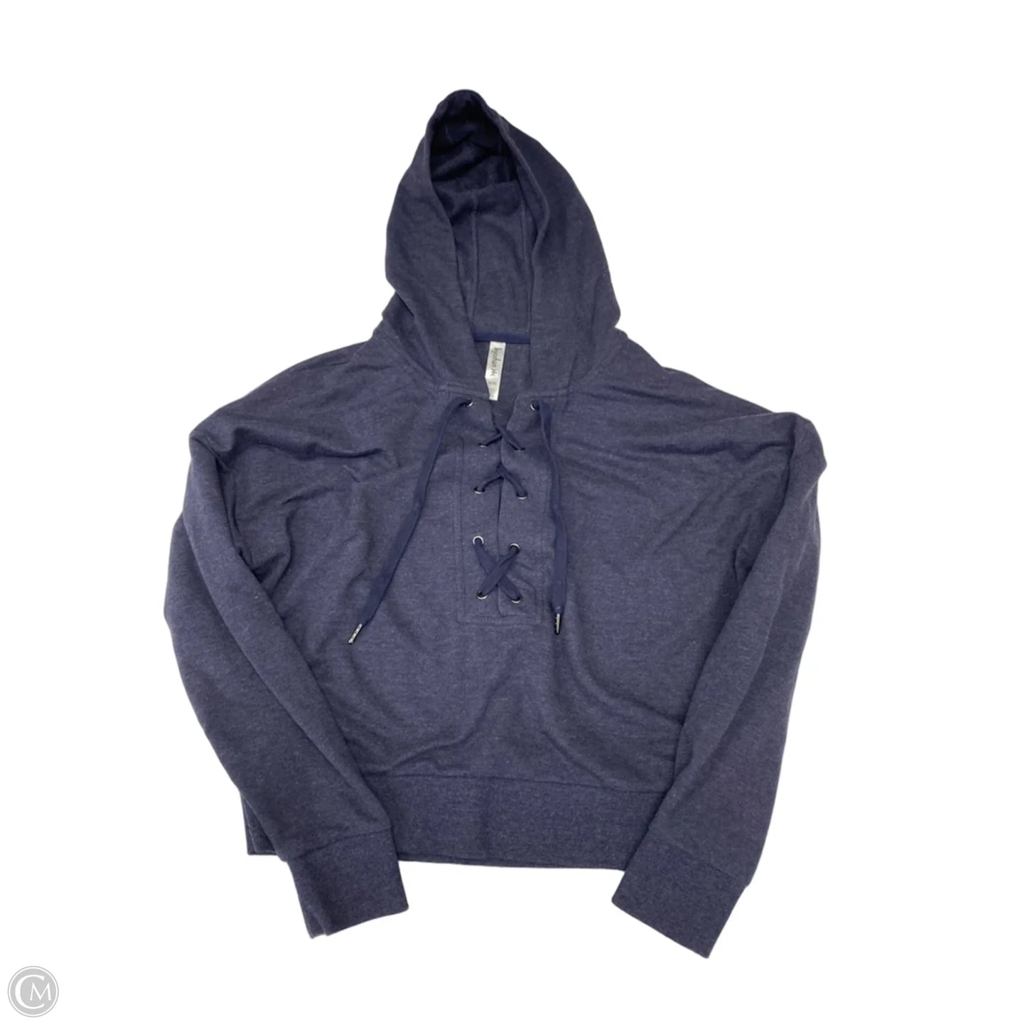 Sweatshirt Hoodie By Kyodan In Blue, Size: M
