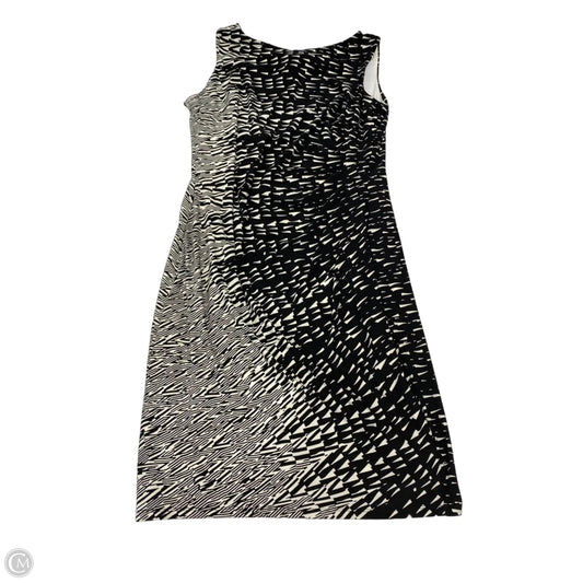 Dress Work By Anne Klein In Black & White, Size: L