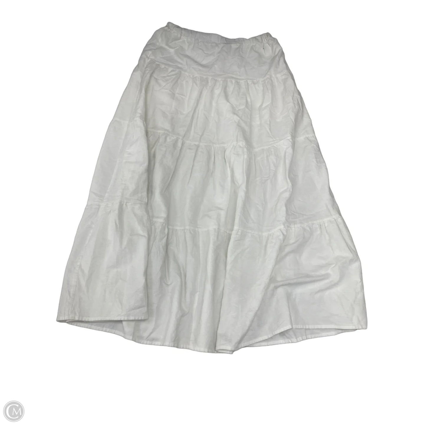 Skirt Maxi By Shein In White, Size: 6