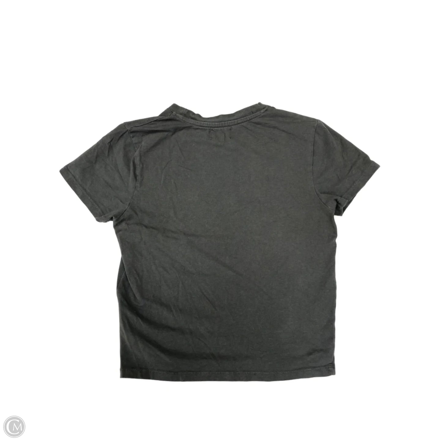 Top Short Sleeve Basic By Clothes Mentor In Grey, Size: S