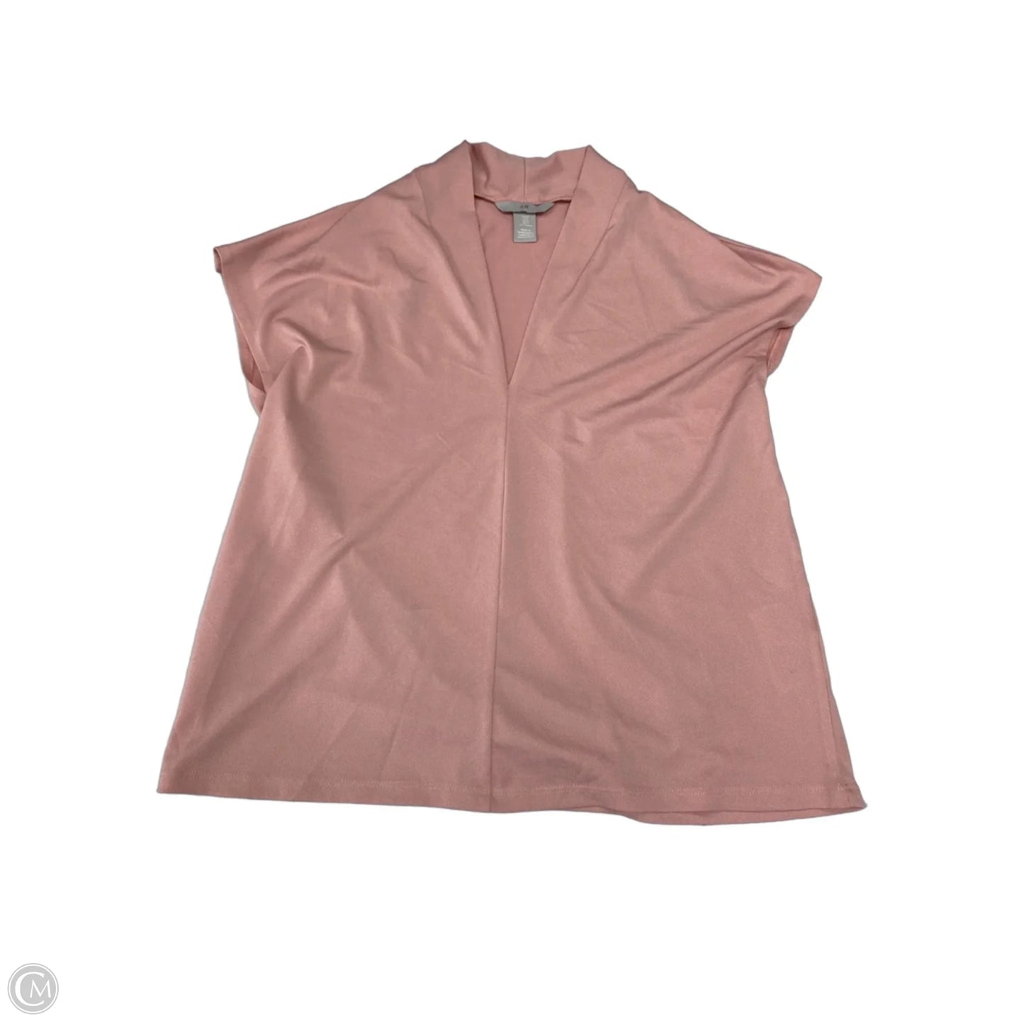 Blouse Sleeveless By H&m In Pink, Size: M