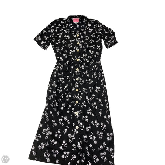 Dress Designer By Kate Spade In Black & White, Size: L