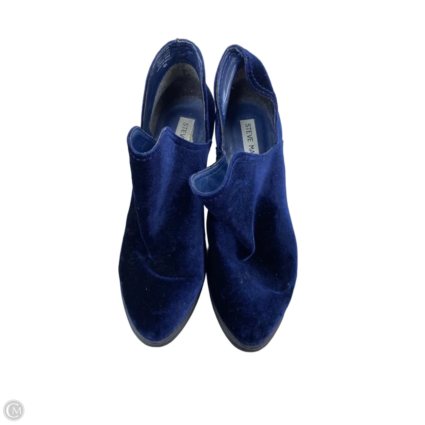 Boots Ankle Heels By Steve Madden In Blue, Size: 6.5