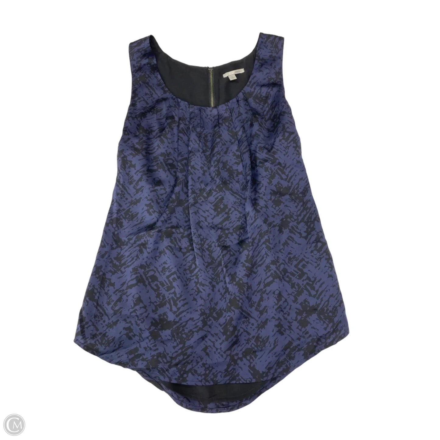 Blouse Sleeveless By Halogen In Blue, Size: Xs