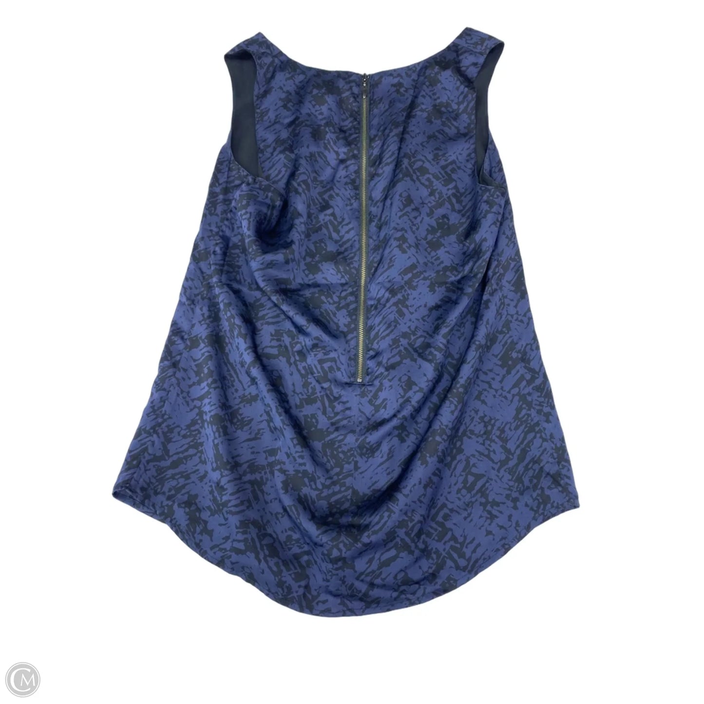 Blouse Sleeveless By Halogen In Blue, Size: Xs