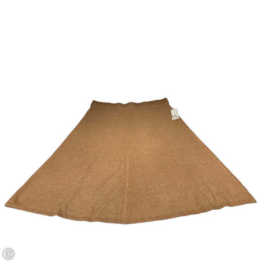 Skirt Maxi By Worthington In Brown, Size: 26