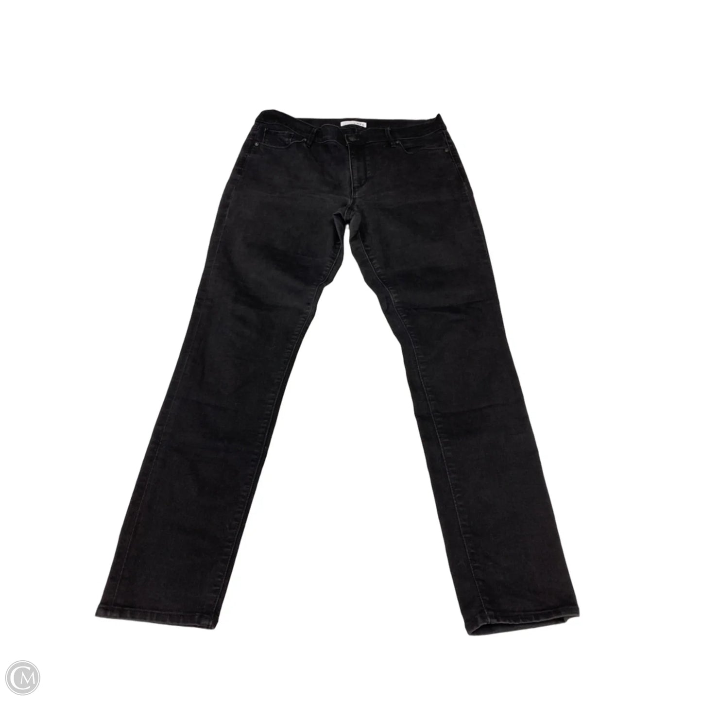 Jeans Boyfriend By Loft In Black, Size: 12