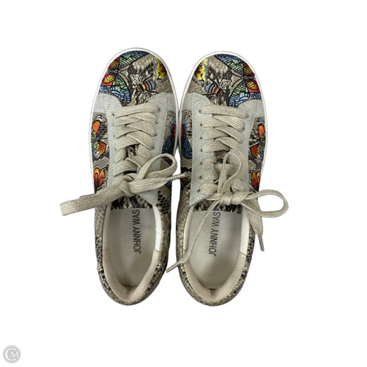 Shoes Sneakers By Johnny Was In Multi-colored, Size: 6