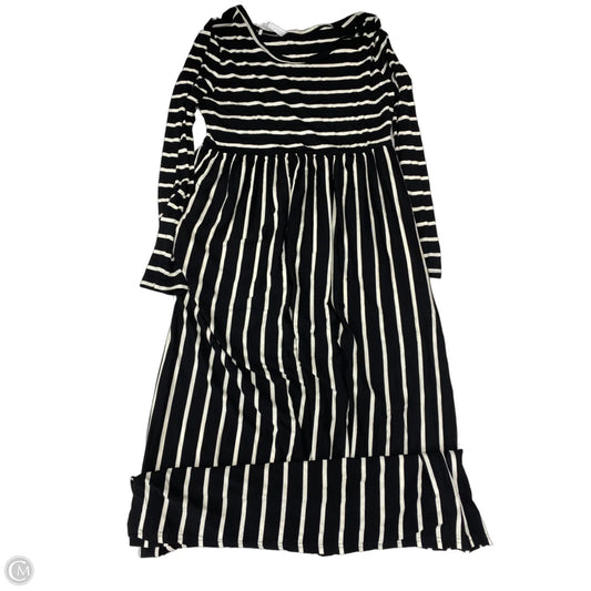 Dress Casual Maxi By Clothes Mentor In Black & White, Size: Xl
