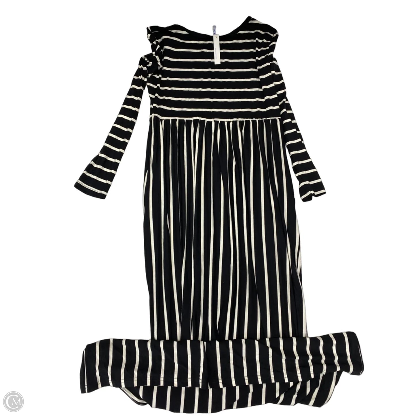 Dress Casual Maxi By Clothes Mentor In Black & White, Size: Xl