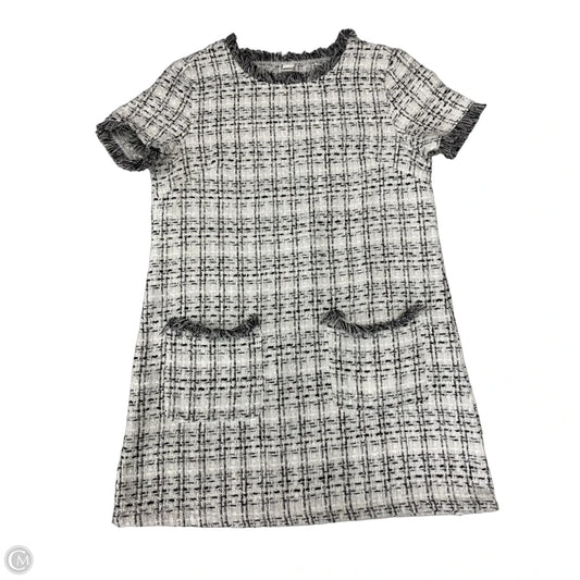Dress Work By Clothes Mentor In Black & White, Size: M