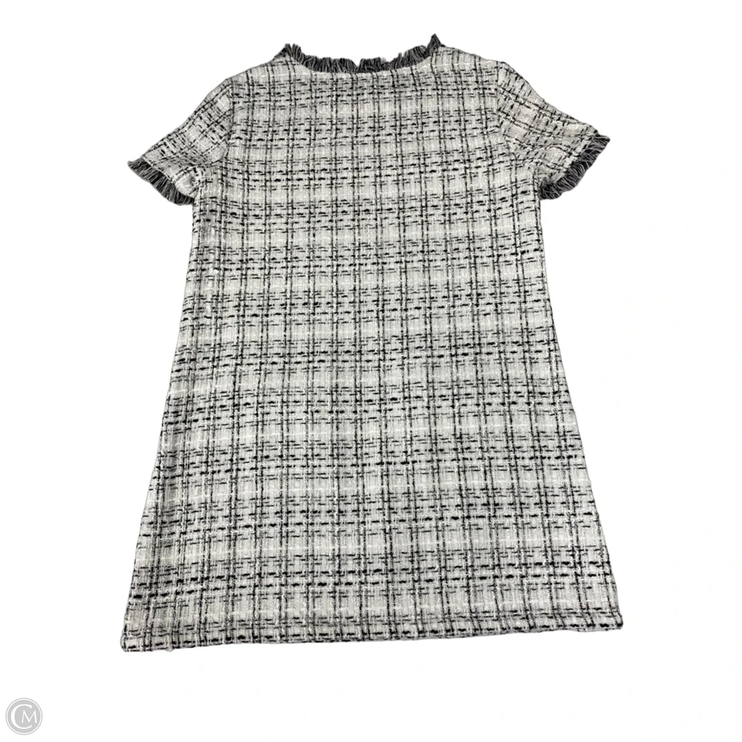Dress Work By Clothes Mentor In Black & White, Size: M