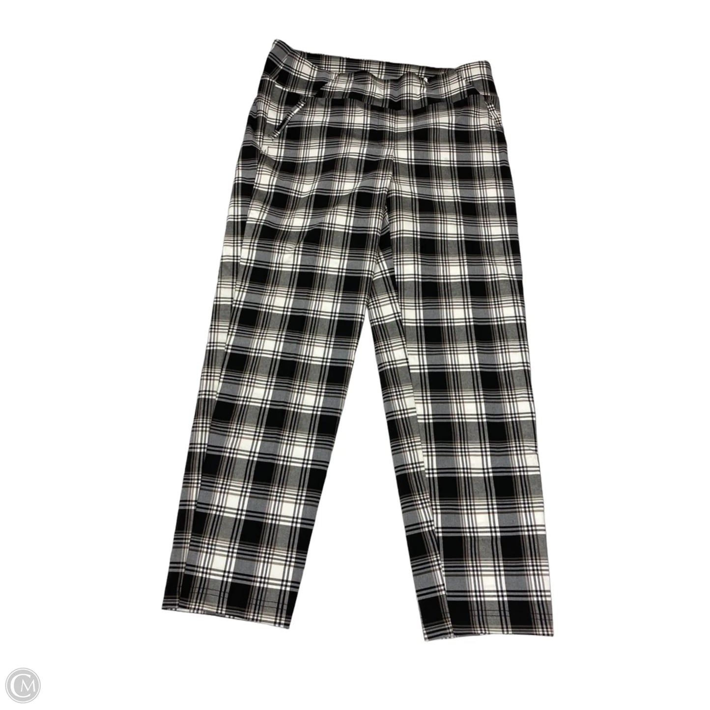 Pants Dress By Soho Apparel In Plaid Pattern, Size: 12