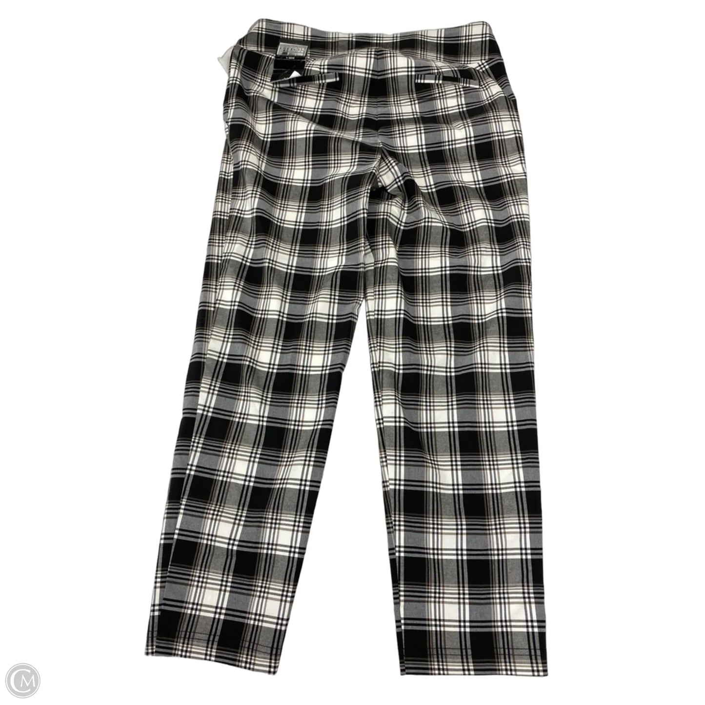 Pants Dress By Soho Apparel In Plaid Pattern, Size: 12