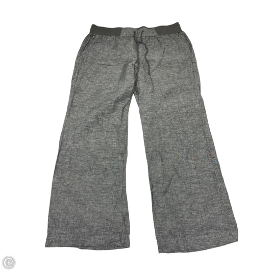 Pants Linen By Soho Apparel In Grey, Size: 14