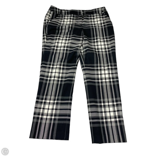 Pants Dress By New York And Co In Plaid Pattern, Size: 12