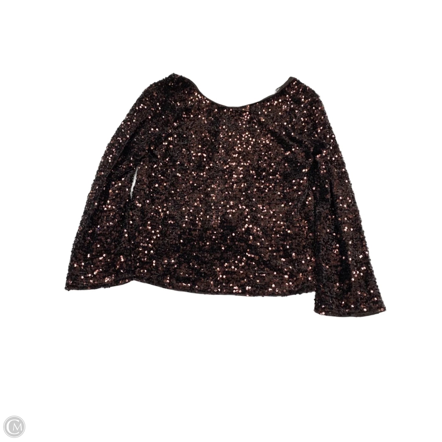 Sweater By H&m In Copper, Size: Xl